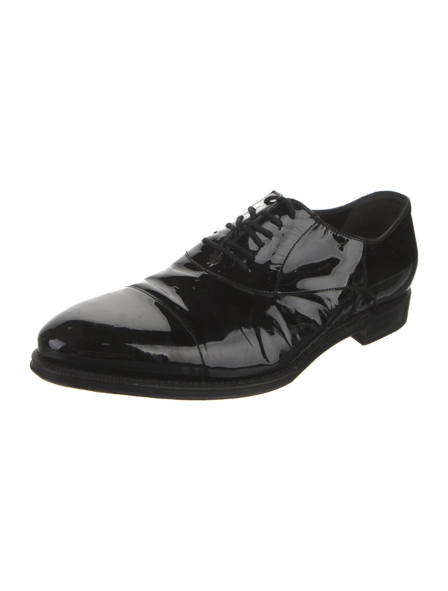Gucci Patent Leather Oxfords